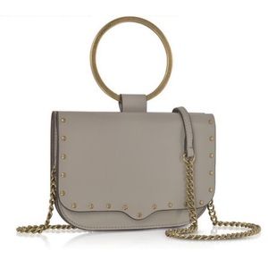Rebecca Minkoff Leather Crossbody Ring Purse